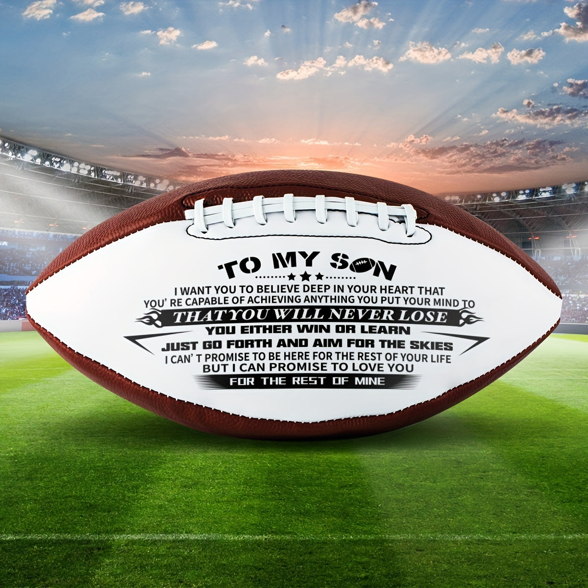 American Football For Outdoor Training and Play - Birthday Gift