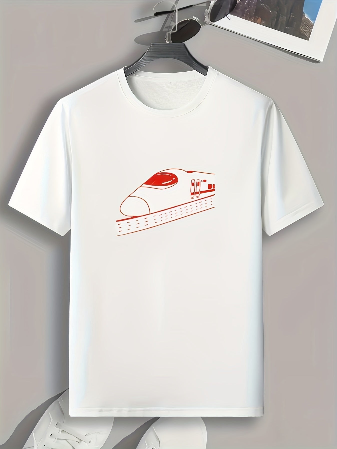 High Speed Rail Men's Graphic T-shirt