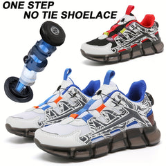 Boys Breathable Sneakers Soft Sole Running Shoes for Summer