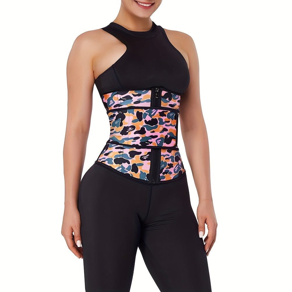 Zipper Waist Trainer Tummy Wrap Slimmer Belly Belt