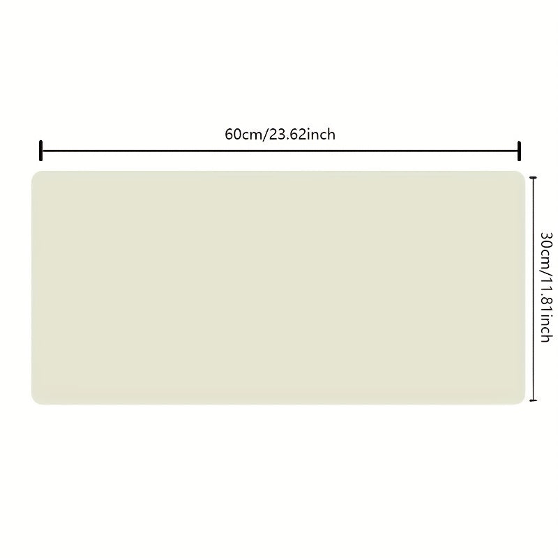 Stylish Medium Brown Leather Mouse Pad