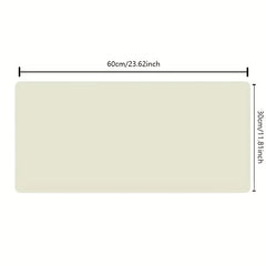 Stylish Medium Brown Leather Mouse Pad
