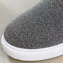 Women's Slip-On Canvas Sneakers Lightweight Low Top Casual Shoes