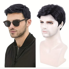 Men's Fluffy Split Short Hair