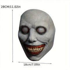 Halloween Horror Exorcist Demon Mask Scare Ghost Dress Up Latex Mask
