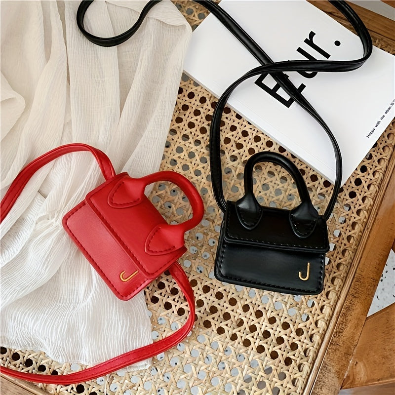 Kids Mini Square Crossbody Bag All match Shoulder Bag For Girls