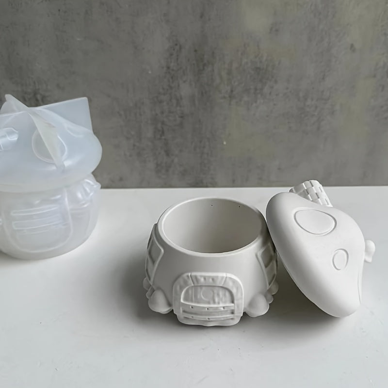 3D Mushroom House Silicone Mold for DIY Home Decor