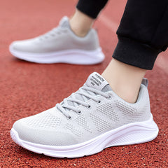 Men's Lace up Sneakers Athletic Shoes for Running Basketball Gym