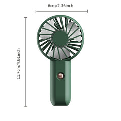Portable Handheld Fan USB Charging Personal Fan Small Makeup Eyelash Fan