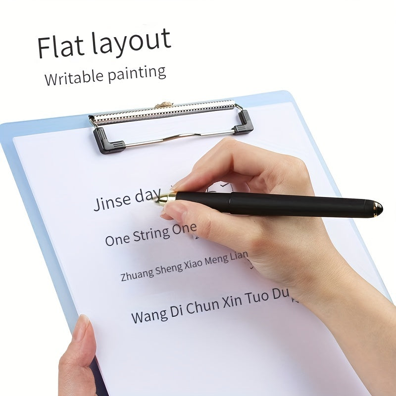 Transparent Plastic Office Folder A4 Size Writing Board