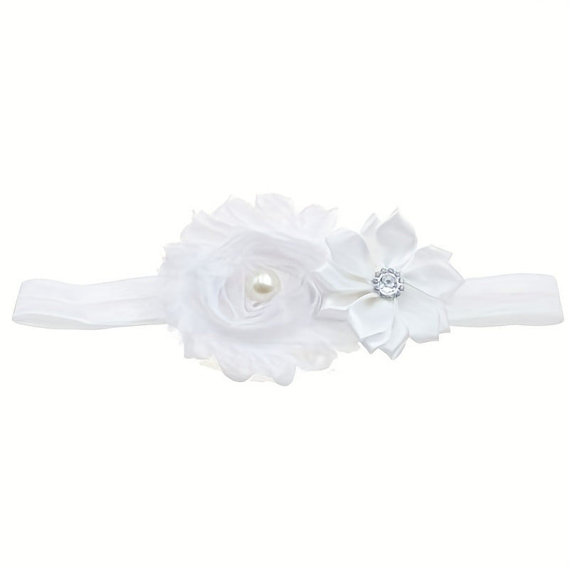 Cute Flower Headbands for Baby Girls Newborns Infants Toddlers