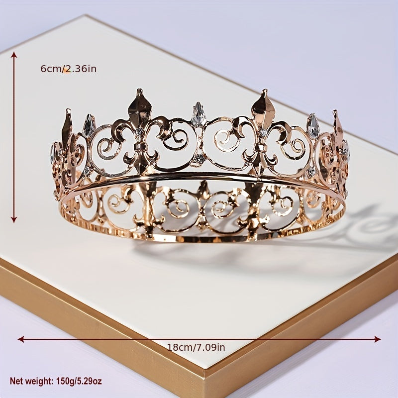 Crystal Rhinestone Bridal Crown Tiara Wedding Accessories