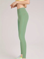 High Waist Yoga Leggings Quick Dry Sports Tights, Running Fitness Workout