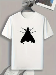 Insect Pattern Print Men's Comfy Sports T-shirt Graphic Tee