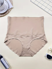 2 Pack Plus Size Seamless Tummy Control Panties Set