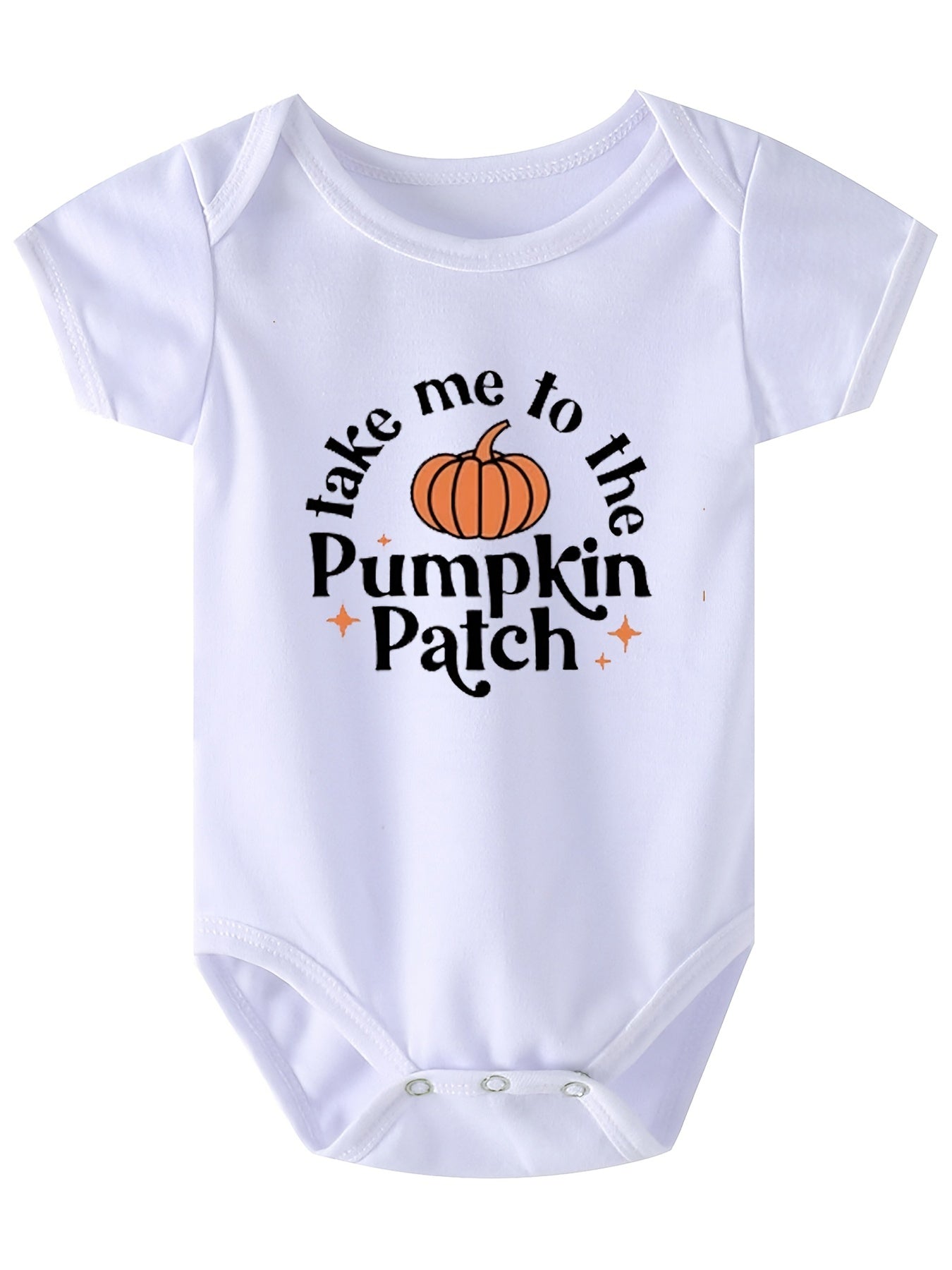 Funny Skull Hand Baby Romper Short Sleeve Bodysuit