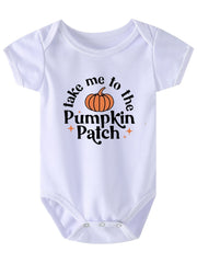 Funny Skull Hand Baby Romper Short Sleeve Bodysuit