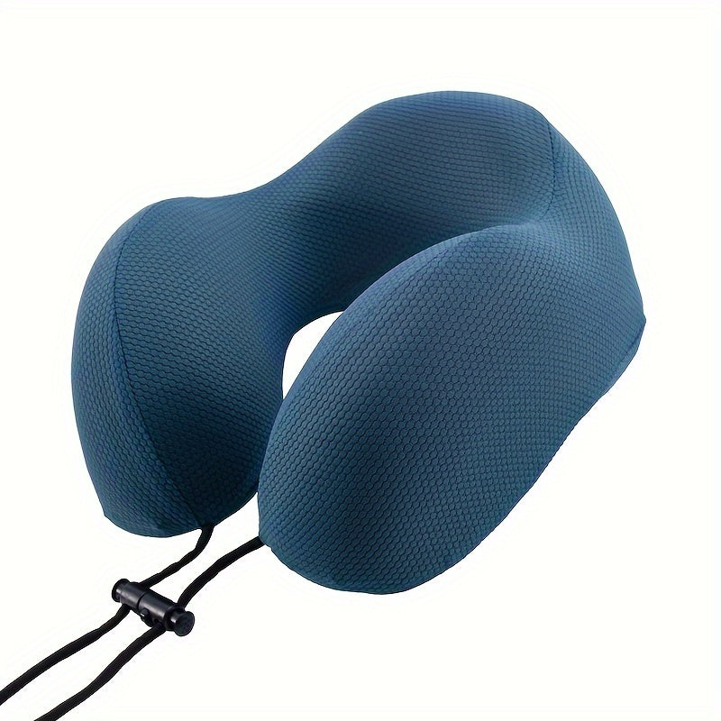 Memory Foam U-Shaped Camping Neck Pillow