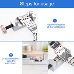 Watch Band Tool Kit for Strap Adjustment and Replacement with Link Removal Tool
