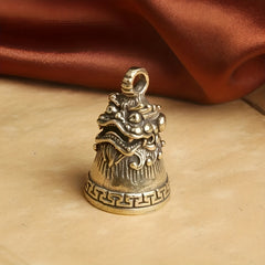 Beast Brass Christmas Clock Keychain Perfect Gift