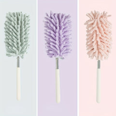 Retractable Feather Duster for Easy Cleaning - Washable & Reusable