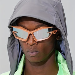 Metal Hinge Armor Sunglasses for Men