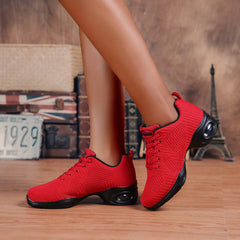 Women's Indoor Air Cushion Jazz Dance Shoes Split Sole Sneakers