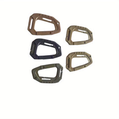 5pcs Outdoor Mountaineering Buckle for Backpacking Hiking Camping