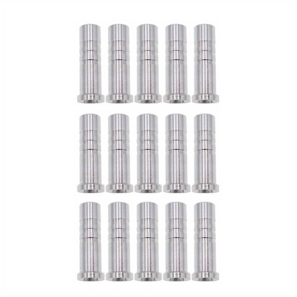 30 Pcs Aluminum Arrow Tips for 6.2mm Carbon Arrows, Compound & Recurv