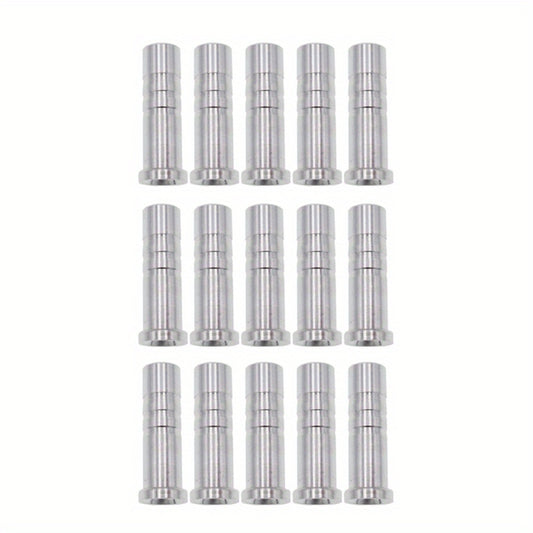 30 Pcs Aluminum Arrow Tips for 6.2mm Carbon Arrows, Compound & Recurv
