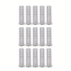 30 Pcs Aluminum Arrow Tips for 6.2mm Carbon Arrows, Compound & Recurv