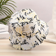 Abstract Graffiti Pattern Bucket Hat For Summer