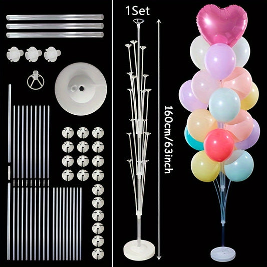 Balloon Column Kit Set with Base and Pole - Perfect for Birthdays & Weddings