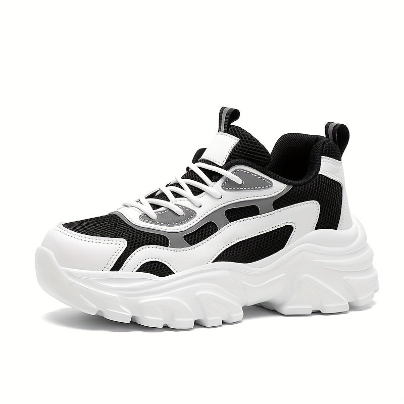 Thick Sole Heighten Breathable Chunky Sneakers Non Slip Dad Shoes