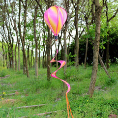 Colorful Rainbow Hot Air Balloon Windmill