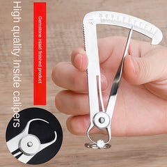 Stainless Steel Inner Caliper Jewelry & Dental Measuring Tool