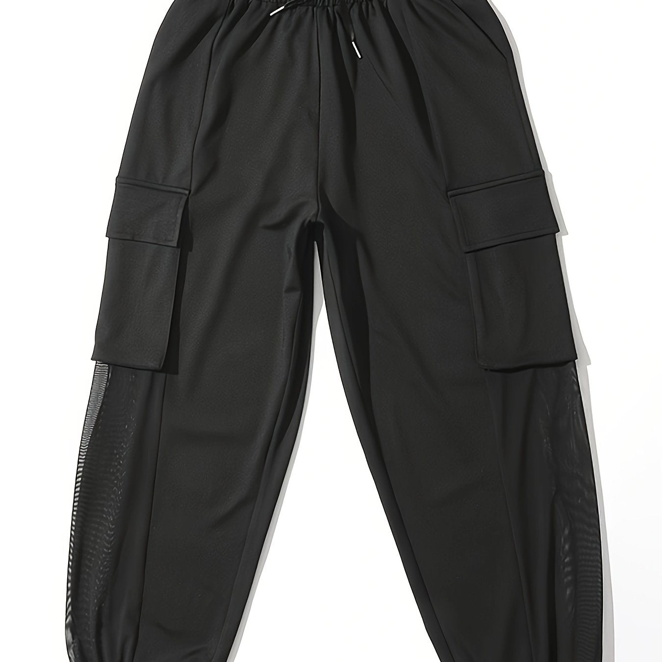 Elastic Waist Loose Casual Pants Women's Activewear