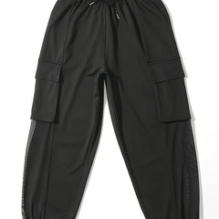 Elastic Waist Loose Casual Pants Women's Activewear