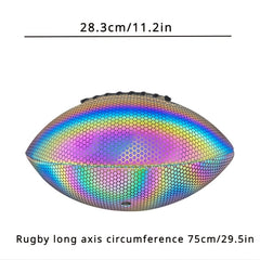 Portable Fluorescent Rugby American Standard Training Ball No 9