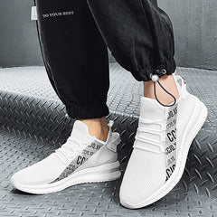 Men's Breathable Woven Running Shoes