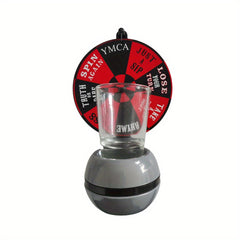 Wheel Of Shots Drinking Turntable Game Set for Parties & Halloween