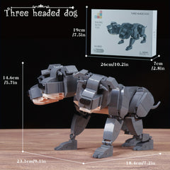 Dog Building Blocks Toy Set 1000 pcs 3D Puzzle Toys Gift for Adults