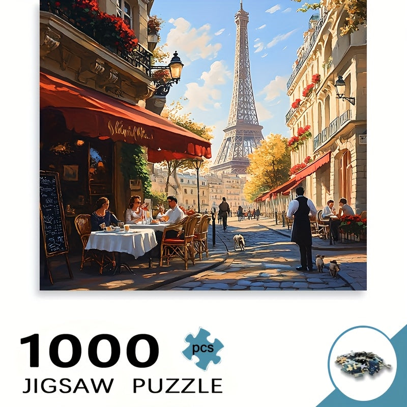 1000pcs Mini Jigsaw Puzzle Restaurant Wildflower Scratch Resistant Waterproof