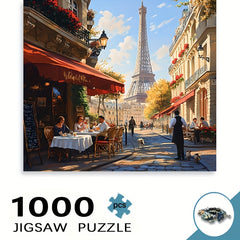 1000pcs Mini Jigsaw Puzzle Restaurant Wildflower Scratch Resistant Waterproof