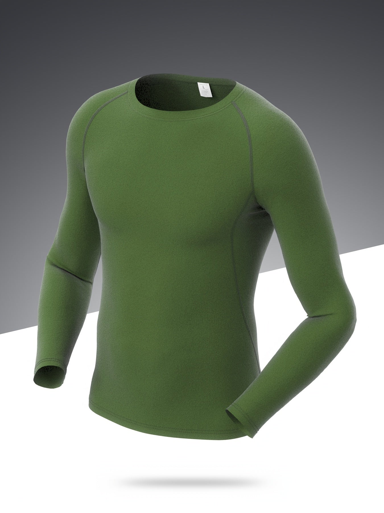 Men's High Stretch Workout Shirt Compression Base Layer