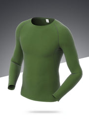 Men's High Stretch Workout Shirt Compression Base Layer