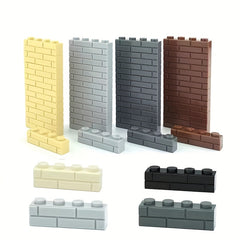 Wall Bricks Assortment for Military Fence and DIY - Various Sizes