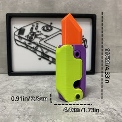 2pcs 3D Gravity Carrot Party Small Gift