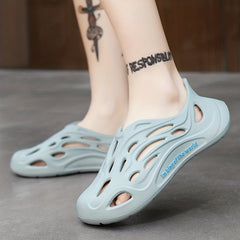 Men's Minimalist Alphabet Detail Lightweight Foam Runner