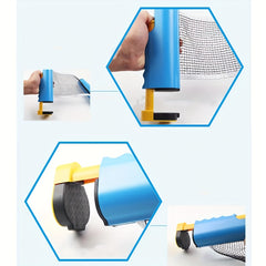 Portable Table Tennis Net for Tables Up to 1.9 Inch (5.0 cm)